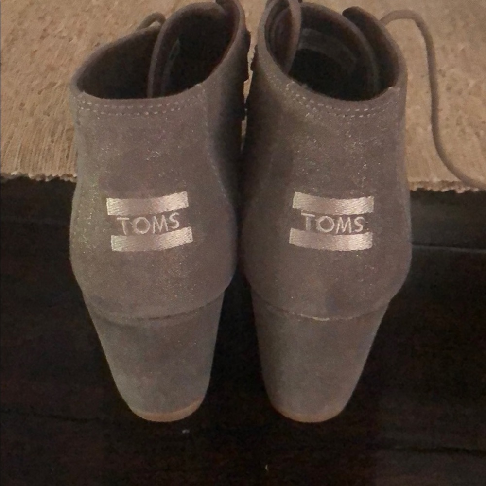 Toms Bootie Wedges